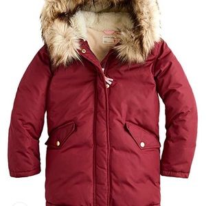 NWOT CREWCUTS GIRLS FISHTAIL PARKA